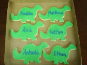 dino cookies